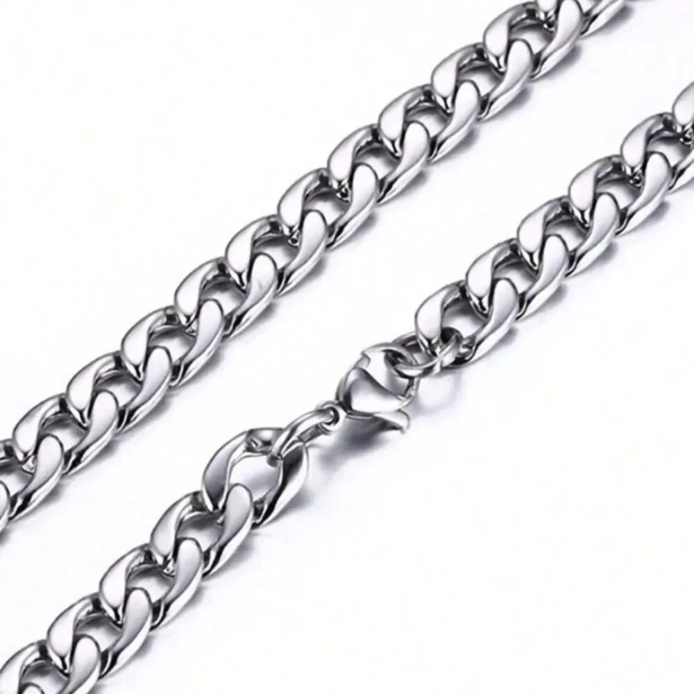 3for$20  Chain Men's Chain Necklace Daily Gift, gold color of silver color